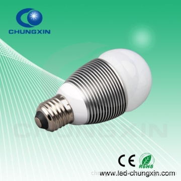 Clear and Milky Glass Cover LED Bulb Light with 85 to 265V AC Voltage
